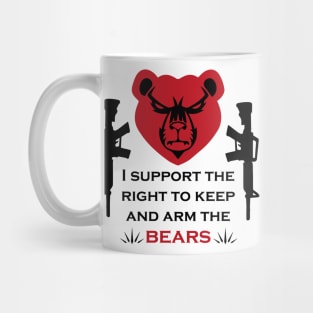 I support the right to keep and arm the bears Mug